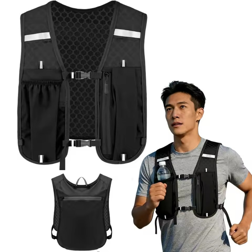 Trail Running Vest - Водонепроницаемый дышащий жилет-рюкзак для бега и