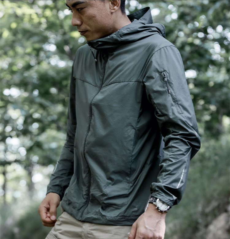 Outdoor Sport Coat - FSTAR-Мужская дышащая Солнцезащитная одежда, тактическая ветровка,