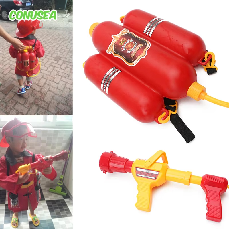 Outdoor Sport Games For Kids - Пожарный рюкзак, водяной пистолет, большая емкость,
