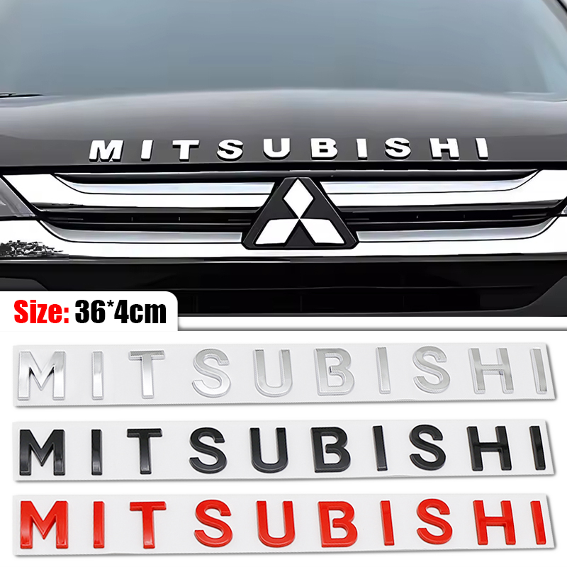 Outdoor Sport Logo - 3D-эмблема Mitsubishi на капот автомобиля, наклейка-значок