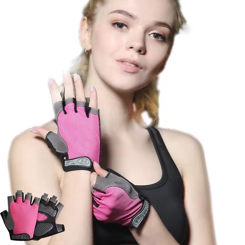 Horse Riding Glove - Дышащие противоскользящие перчатки с половиной пальца