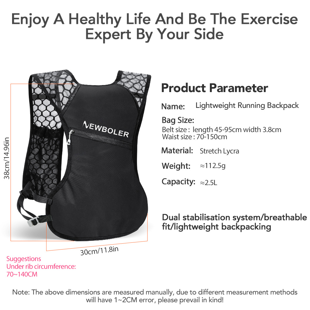 NEWBOLER уличный рюкзак для бе – обзор и цена Trail Running Vest