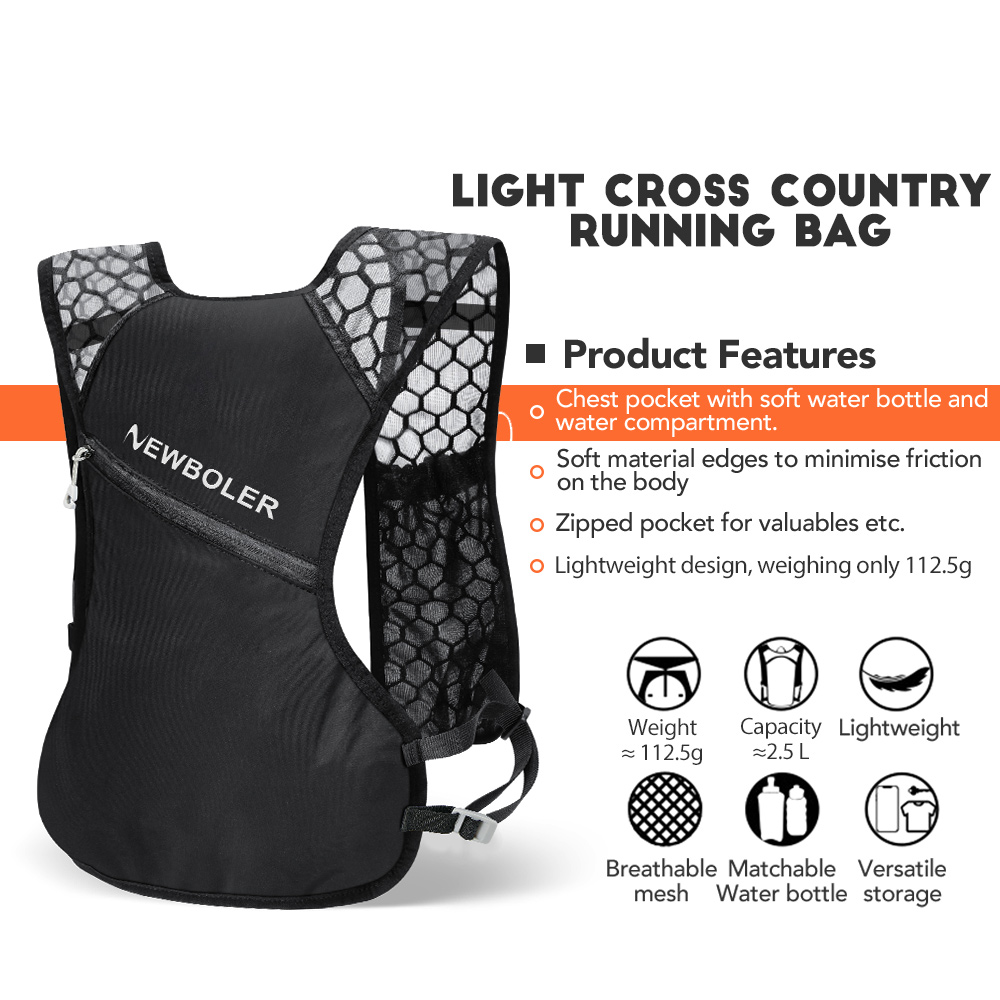 NEWBOLER уличный рюкзак для бе – обзор и цена Trail Running Vest