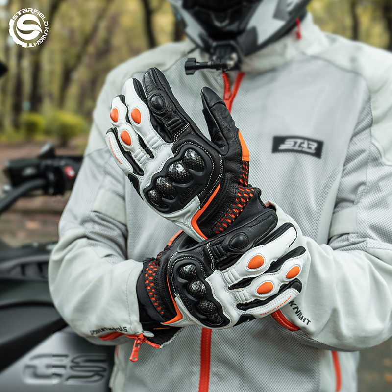 SFK оранжевые мотоциклетные пе – обзор и цена Horse Riding Glove