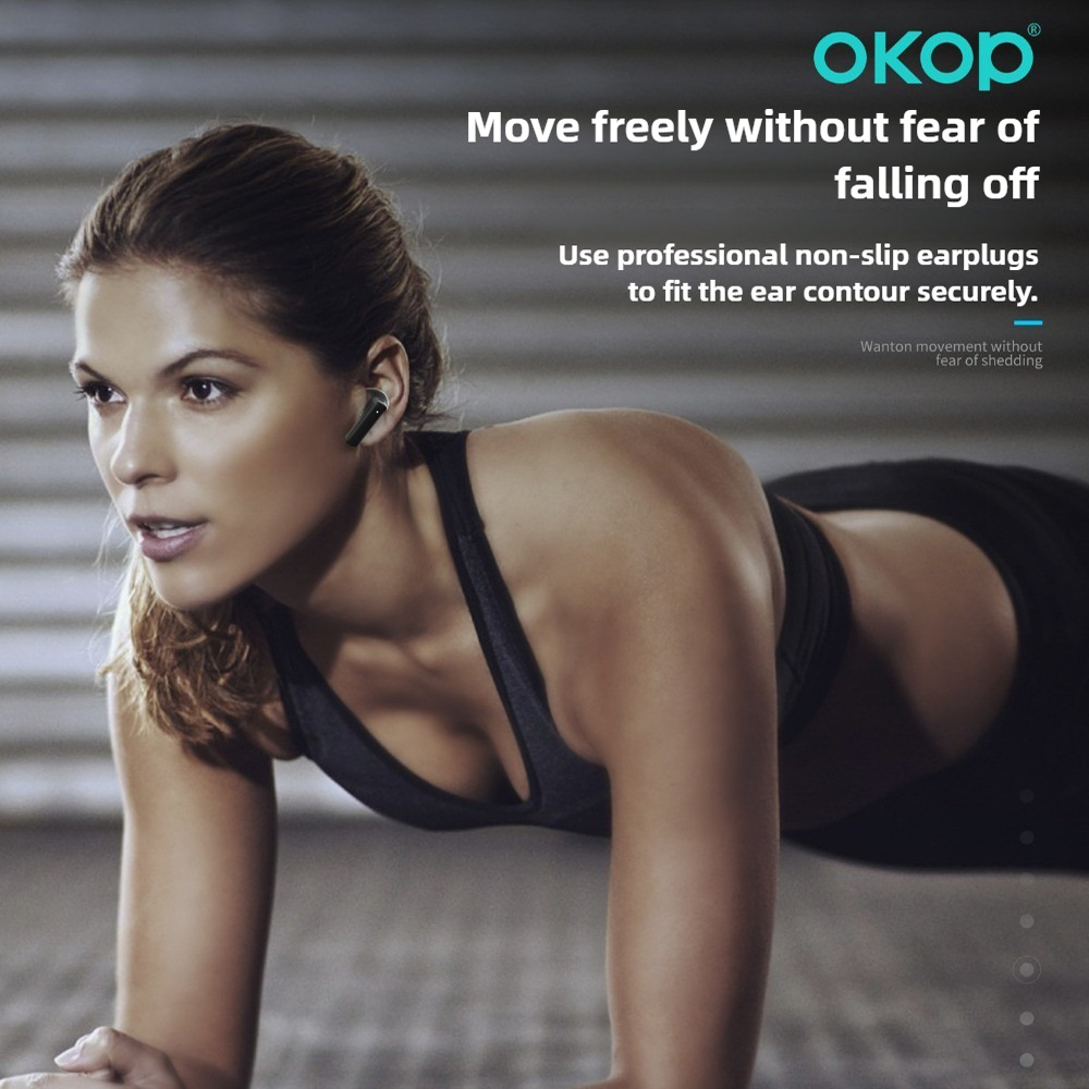 Гарнитура OKOP AI, беспроводна – обзор и цена Outdoor Sport Activity