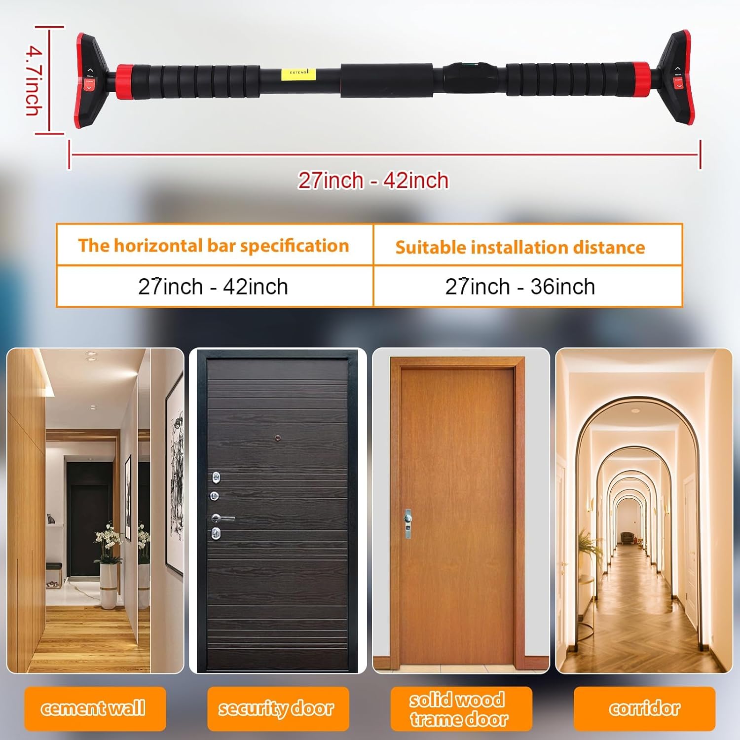 Турник для подтягиваний на две – обзор и цена Chin Bar Doorway