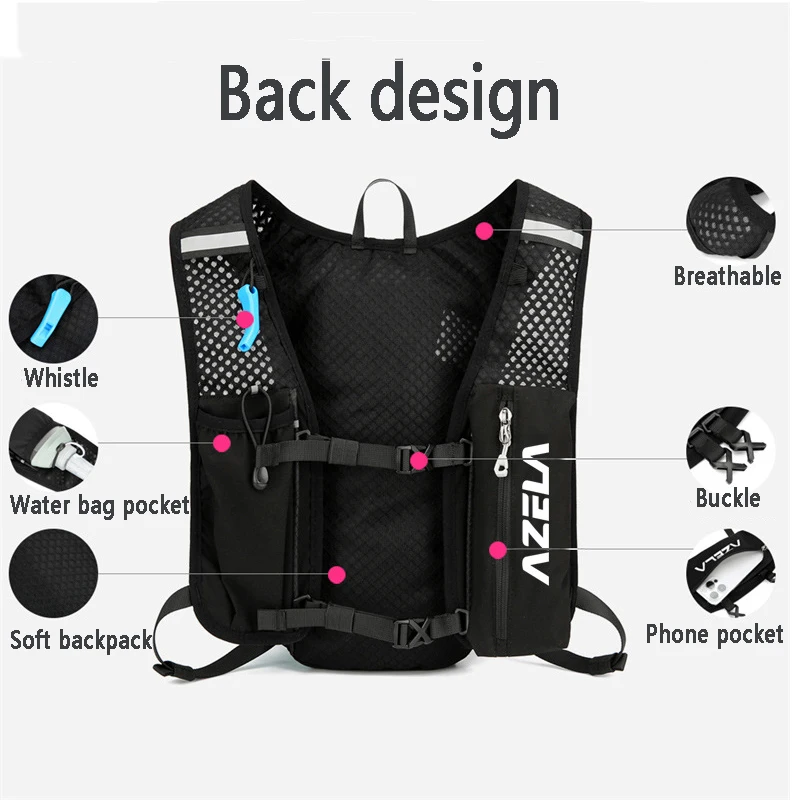 Рюкзак с жилетом для гидратаци – обзор и цена Trail Running Vest