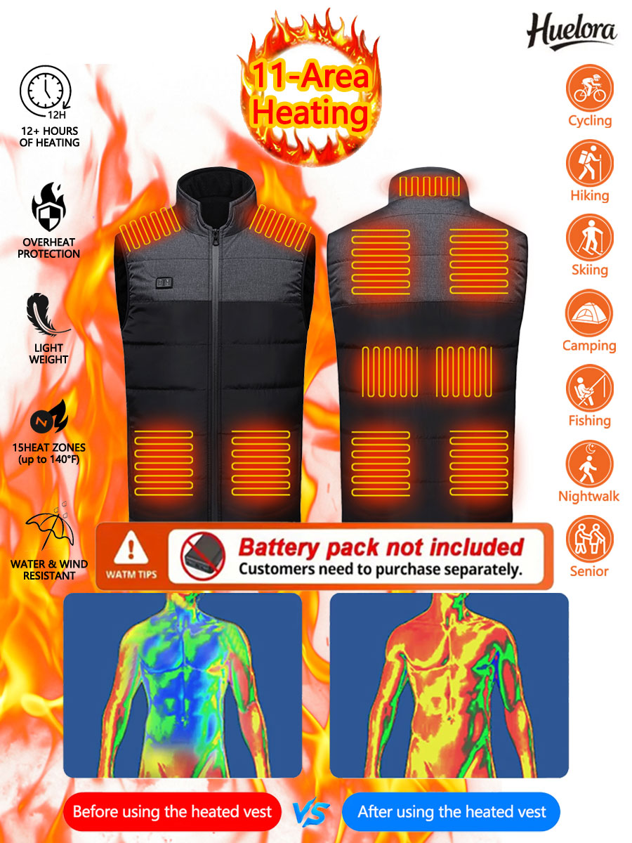 11-зонный жилет с подогревом и – обзор и цена Outdoor Sport Coat
